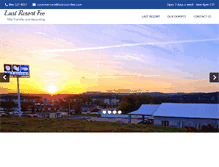 Tablet Screenshot of lastresortfee.com
